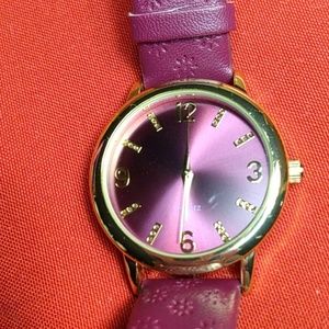 BWC Watch Faux Diamonds